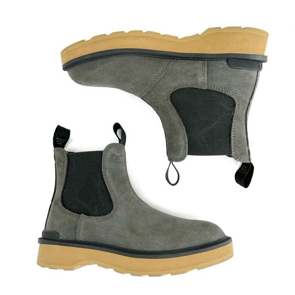 Sorel Hi-Line Chelsea Ankle Boot Women’s Size Size 6.5 Gray Waterproof Suede EUC - Picture 10 of 12